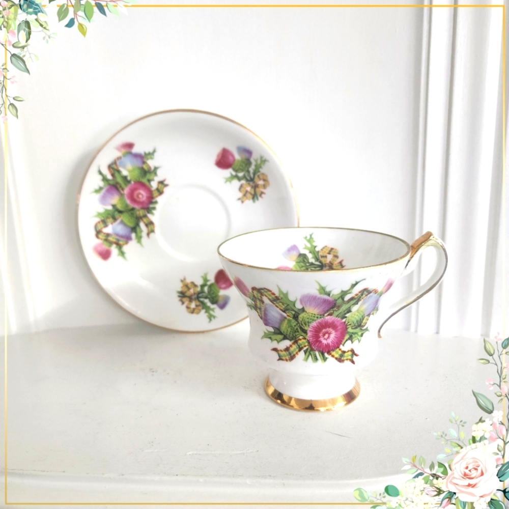 Royal London Bone China, England Teacup & Saucer